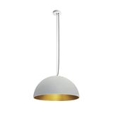 WHITE E27 20W BRASS REFLECTOR