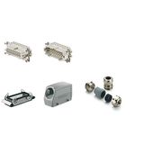RockStar® HDC kits-Heavy-duty connectors, Kit, HE, Size: 6, Poles: 16, Screw connection, 500 V, 16 A, diecast aluminium, M 25