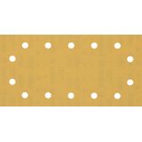 EXPERT C47 Sandpaper with 14 holes for Orbital Sanders 115 x 23 mm, G 32 1-pc