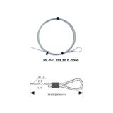 Suspension steel cable, 1.5x2000mm