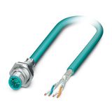 SACCBP-M12MSD-4CON-M16/5,0-931 - Device connector, rear mounting