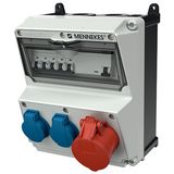 AMAXX contactdoos combinatie 2 modules