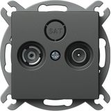 SOCKET TV-R TROUGHPASS 10dB AT XO 4417034
