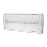 TIGER 1W LED STANDARD IP22 3h battery maintained/non-maintained  opal cover