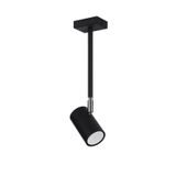 CEILING LAMP NORANO BLACK GU10 1X40W IP20