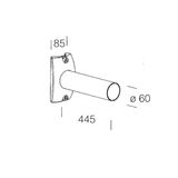 ARM 328 L=445 GREY
