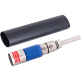 ISO connection element earth-side for(AE ISO BO10 KF HVI 90 V2A)