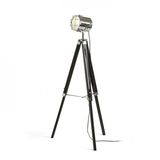 NAUTIC floor black chrome 230V LED E27 15W