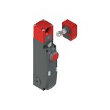 NG series safety switch with lock and integrated control devices, with actuator