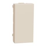New Unica - blind cover - 1 module - beige