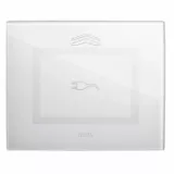 VERATOUCH SLIDING FR.PLATE WHITE 3M