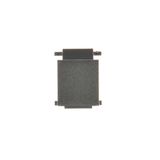 Blind for computer and telephone socket; anthracite matt