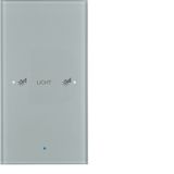 KNX glass sensor 1gang comf, intg bus coupling unit, KNX - TS sensor,