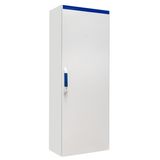 Compact enclosure 1 door IP65 H=1600 W=600 D=400 mm