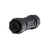 Fork with union nut M12, 5-pin,