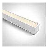 38161A/W/V WHITE DIFFUSER UGR19 50W CCTV PV 230V