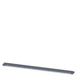 SIVACON, 19 fixed mounting, for the installation of 19 devices, H: 1200 mm, zinc-plated The