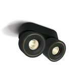 BLACK COB LED 2x8W WW IP20 230V