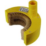 Half-round brush for suction D=120mm for MS dry cleaning set -36kV