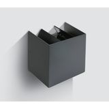 ANTHRACITE WALL 2x3W WW IP54 230V