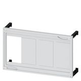 Mounting rail kit ALPHA 400/630 DIN height 150mm width 500mm