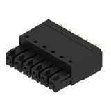 PCB plug-in connector, female plug, 3.81 mm, Number of poles: 6, 180°, PUSH IN with actuator, Clamping range, max. : 1.5 mm², Box