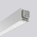LINEDO, 104 W, 15600 lm, 830, aluminium, on/off Continuous line lumina