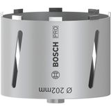 Diamond dry core cutter G 1/2" 202 mm, 150 mm, 9 segments, 7 mm