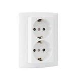 MONOBL DOUB EARTH SOCKET (SKO TYPE) IVORY