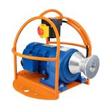 Cable winch 400 V