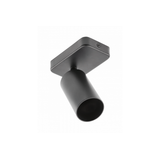 Wall luminaire SANTO BIS, GU10, IP20, max. 20 W, single, round, black