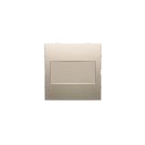 Blind element without metal support (frame installation only), Gold matt, metalic