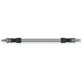 pre-assembled interconnecting cable Eca Socket/plug gray