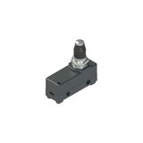 Microswitch with sealed plunger