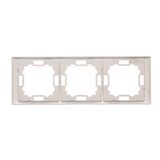 R-TV-SAT final aerial socket, module, matt aluminum
