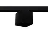 3-PHASE QUAD BLACK GU10 TRACK CEILING LAMP