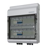 DC stringbox with magnetic circuit breaker, IN 2_strings/2_OUT 1000V