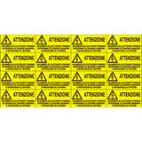 Adhesive label - Dimensions: 330 x 170 mm