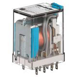 GP Ice Cube Relay,6V DC,4 Changeover Contacts(4PDT)7A,Gold Contacts,No Additional Options