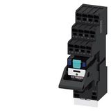 Plug-in relay complete unit  DC24V LZS:PT5D5L24A
