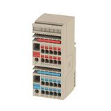 Modular distribution terminals, PUSH IN, 10 mm², 500 V, 57 A, dark beige