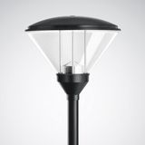 Post-top luminaires 986 CLO (normal) Lens Black ET 28W 3200lm 70 asymmetric wide (AB2L) IP23 IK04 5 SDCM 6726840
