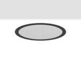 TOLEDO FLAT+ round, 17 W, 1750 lm, 827-865, anthracite, DALI Recessed 