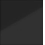 KNX pushbutton cover, single, A.x/C.x, glossy night black