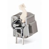 Stackable PCB terminal block;push-button;2.5 mm²;red