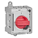 Emergency-Stop Main Switch 4-pole, modular, 32A