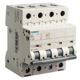 MCB Icu=15KA 400V 3P+N C0.5 5SY4605-7CV
