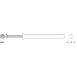 Expansion plug with screw  KR ᴓ10 (5 x 60)