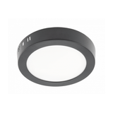 LED luminaire ORIS PLUS, 13 W, 1020 lm, IP20, AC220-240V, 120°, 3000K, surface-mounted, black
