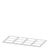 Floor plate for module inserts IP54, D: 600mm W: 1100mm